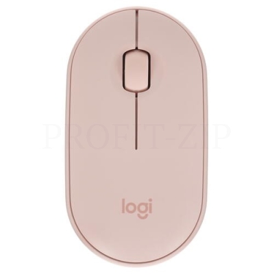 Мышь беспроводная Logitech Pebble M350 розовый