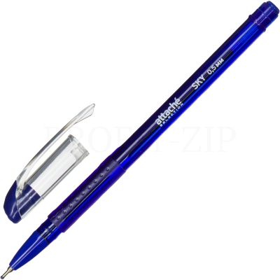 Ручка шариковая Attache Selection Sky неавт., маслян, синяя