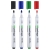 Набор маркеров для белых досок Berlingo "Uniline WB300" 04цв., пулевидный, 3мм