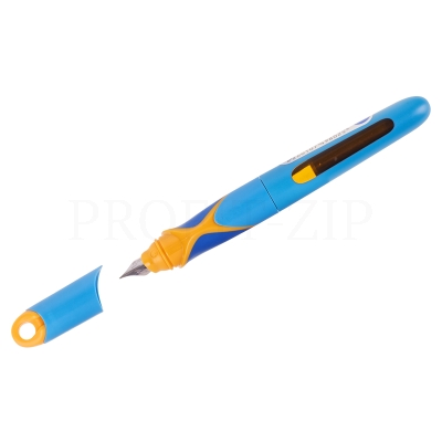 Ручка перьевая детская Berlingo "Hybrid", синяя+1 ручка-тестер с блокнотом, CFp_00003