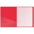 Папка с 30 вкладышами Berlingo "Soft Touch", 17мм, 700мкм, красная, с внутр. карманом