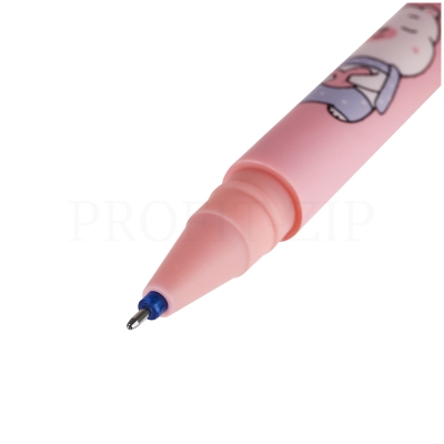 Ручка гелевая стираемая MESHU "Happy time" синяя, 0,5мм, MS_53912