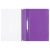 Папка-скоросшиватель пластик. СТАММ А4, 120мкм, фиолетовая с прозр. верхом