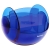 Настольная подставка Berlingo "FR", пластиковая, вращающаяся, синяя