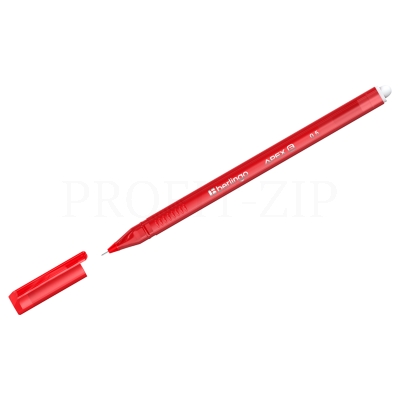 Ручка гелевая стираемая Berlingo "Apex E" красная, 0,5мм, трехгранная CGp_50213