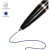Ручка шариковая настольная OfficeSpace синяя, 0,7мм, черный корпус, TB_10487