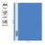 Папка-скоросшиватель пластик. OfficeSpace А4, 160мкм, голубая с прозр. верхом