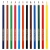 Карандаши цветные Мульти-Пульти "Енот в Испании", 12цв., трехгран., заточен., картон, европодвес