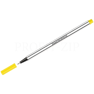 Ручка капиллярная Luxor "Fine Writer 045" желтая, 0,8мм, 7127