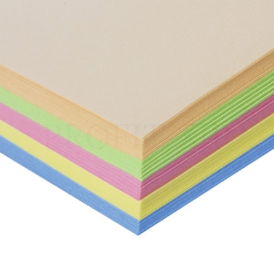 Бумага цветная STAFF color, А5, 80 г/м2, 100 л., микс (5 цв. х 20 л.), пастель, для офиса и дома, 11