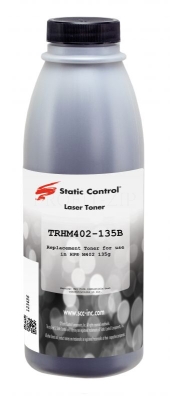 тонер static control trhm402-135b черный флакон 135гр. для принтера hp lj m402/m426