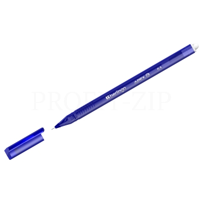 Ручка гелевая стираемая Berlingo "Apex E" синяя, 0,5мм, трехгранная, CGp_50212