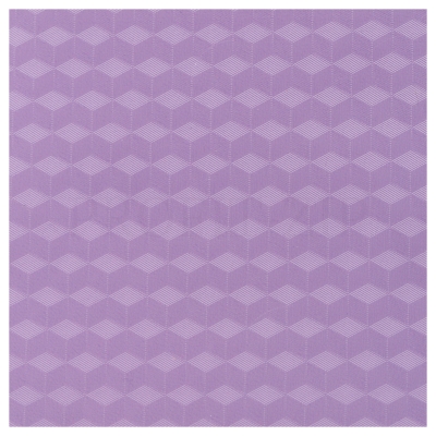 Папка на 4 кольцах СТАММ "Кристалл" А4, 40мм, 700мкм, пластик, фиолетовая