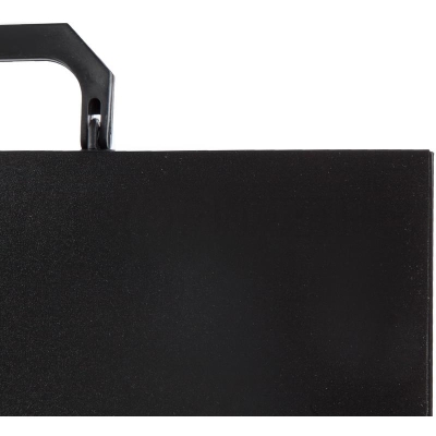 Папка-портфель пластиковая Attache Economy A4 черная (330х250 мм, 1 отделение)