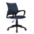 Кресло детское Helmi HL-K95 R (695) "Airy", спинка сетка /сиденье ткань с рисунком зодиак т.синий, п
