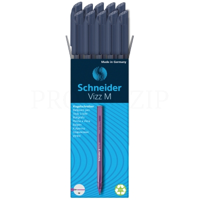Ручка шариковая Schneider "Vizz M" кобальтовая синяя, 1,0мм