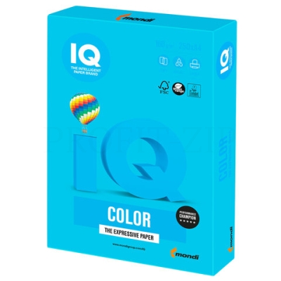 Бумага IQ "Color intensive" А4, 160г/м2, 250л. (светло-синий)