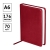 Ежедневник датированный 2024г., А6, 176л., кожзам, OfficeSpace "Nebraska", бордовый