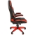 Кресло игровое Chairman "Game 15", экокожа черная/красная, механизм качания, откидные подлокотники