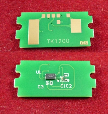 чип kyocera (tk-1200) p2335d/m2235dn/m2735dn/m2835dw, bk, 3k  3k elp