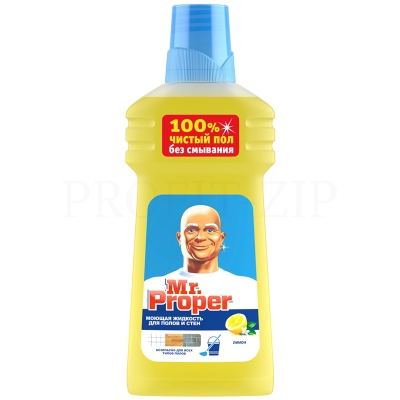 Средство для мытья полов 500 мл, Mr.Proper "Лимон"