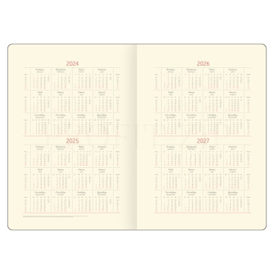 Ежедневник датированный 2024г., А5, 176л., кожзам, Greenwich Line "High Art. Vuillard", тон. блок