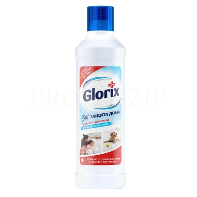 Средство для мытья полов 1 л, Glorix "Свежесть Атлантики"