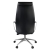 Кресло руководителя Helmi HL-E33 "Synchro Premium", экокожа черная, синхромеханизм, алюминий, до 150