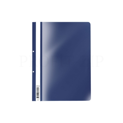 Папка-скоросшиватель пластик. перф. ErichKrause Fizzy Classic, A4, синий