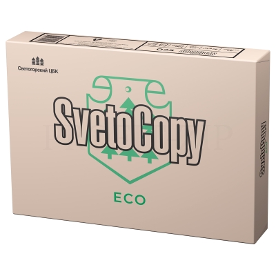 Бумага А4, SvetoCopy "Eco", 80г/м2, 500л., 60%