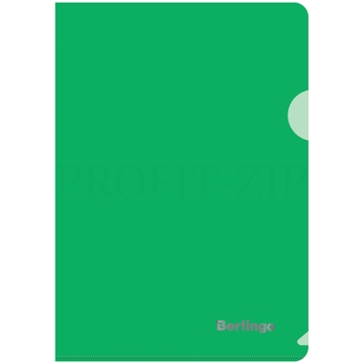 Папка-уголок Berlingo А5, 180мкм, зеленая