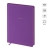 Ежедневник недатированный, А5, 136л., кожзам, OfficeSpace "Grace", фиолетовый, цветной срез