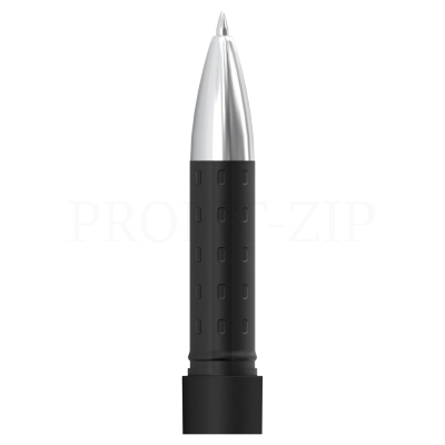 Ручка гелевая Berlingo "Silk touch" черная, 0,5мм, грип