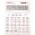 Калькулятор настольный Citizen SDC444XRWHE, 12 разрядов, двойное питание, 155*204*33мм, белый