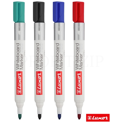 Набор маркеров для белых досок Luxor "750" 4 цвета, пулевидный, 1-3мм