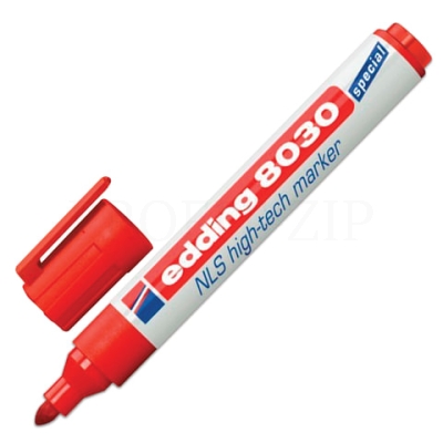 Маркер промышленный EDDING 8030, антикоррозионный, круглый наконечник 1,5-3 мм, красный, E-8030/2