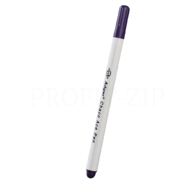 Маркер для ткани самоисчезающий 1мм+0.2мм 15см (фас 12шт цена за шт) фиолетовый