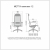 Кресло руководителя Метта Комплект 12, CH, сетка X2 черная/черная, топ-ган (101/003, 131/003)