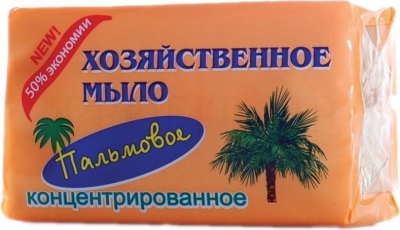 Мыло хозяйственное 200 г, АИСТ Пальмовое