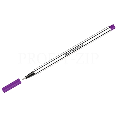 Ручка капиллярная Luxor "Fine Writer 045" фиолетовая, 0,8мм, 7126