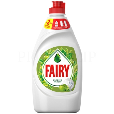 Средство для мытья посуды 450 мл, Fairy (Фейри) Зеленое Яблоко