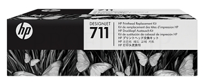 Комплект для замены печатающей головки 711 Designjet DesignJet T120/T520 (О) C1Q10A